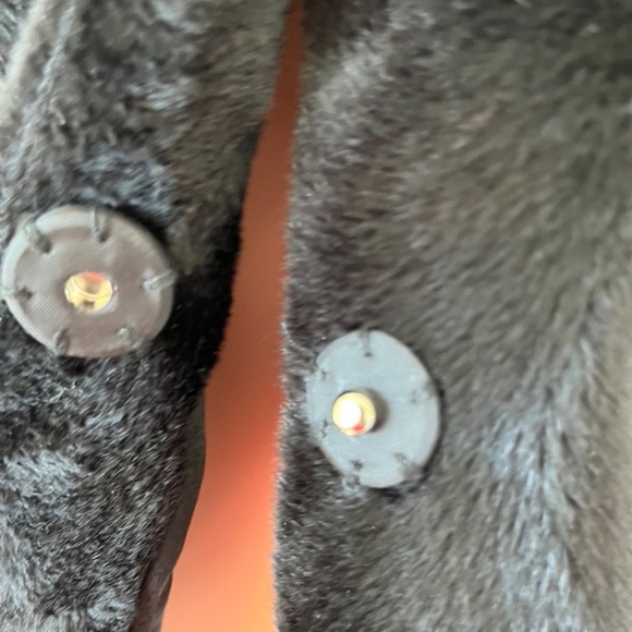 LAURA Faux Fur Jacket, SZ M, Black, Classy, Cocktails - Picture 6 of 10